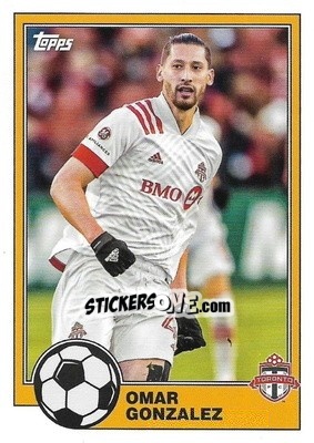 Figurina Omar Gonzalez - MLS 2021
 n. T81-7 - Topps