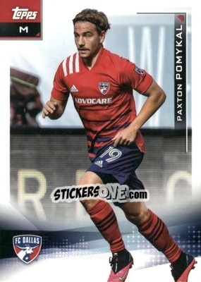 Figurina Paxton Pomykal - MLS 2021
 n. 33 - Topps