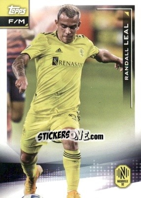 Sticker Randall Leal - MLS 2021
 n. 99 - Topps