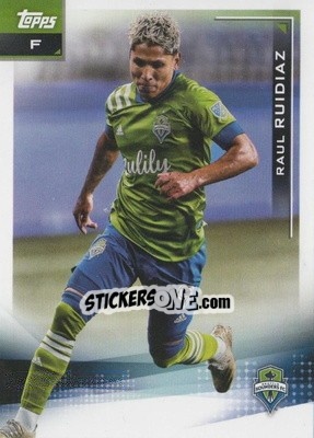 Cromo Raul Ruidiaz - MLS 2021
 n. BIV16 - Topps