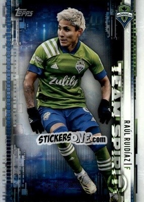 Cromo Raúl Ruidíaz - MLS 2021
 n. TS11 - Topps