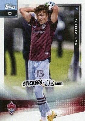 Figurina Sam Vines - MLS 2021
 n. 94 - Topps