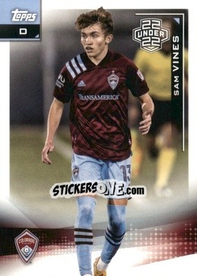 Figurina Sam Vines - MLS 2021
 n. 169 - Topps