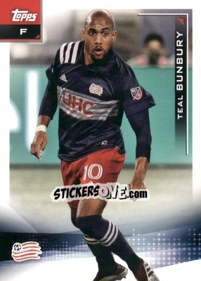 Figurina Teal Bunbury - MLS 2021
 n. 80 - Topps