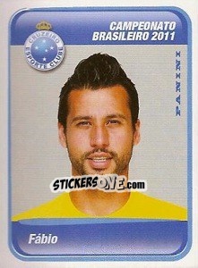 Figurina Fabio - Campeonato Brasileiro 2011 n. 181 - Panini
