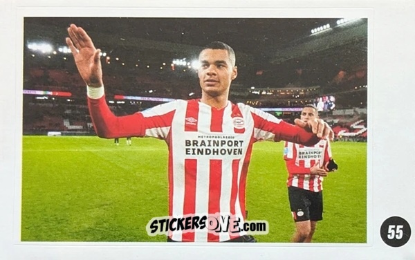 Cromo Cody Gakpo - Het Grote PSV Stickerboek 2019-2020
 n. 55 - Plus