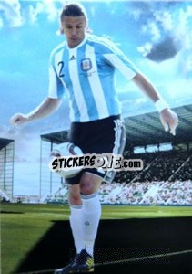 Figurina Martin Demichelis - World Football UNIQUE 2012 n. 26 - Futera