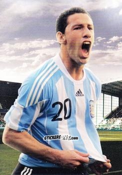 Cromo Maxi Rodriguez - World Football UNIQUE 2012 n. 101p - Futera