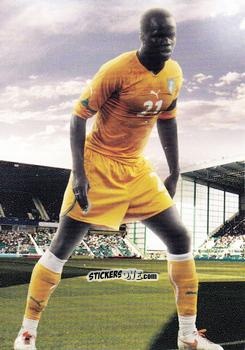 Cromo Cheick Tiote - World Football UNIQUE 2012 n. 108p - Futera