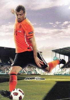 Cromo Rafael van der Vaart - World Football UNIQUE 2012 n. 110p - Futera
