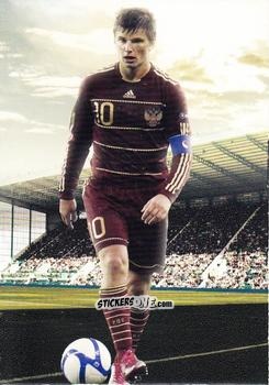 Figurina Andrey Arshavin - World Football UNIQUE 2012 n. 118p - Futera