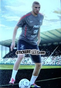 Figurina Karim Benzema - World Football UNIQUE 2012 n. 120 - Futera