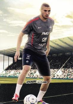 Figurina Karim Benzema - World Football UNIQUE 2012 n. 120p - Futera