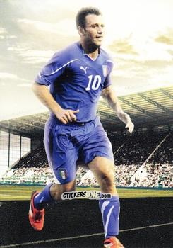 Cromo Antonio Cassano - World Football UNIQUE 2012 n. 124p - Futera