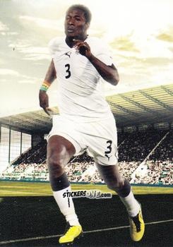 Cromo Asamoah Gyan - World Football UNIQUE 2012 n. 131p - Futera