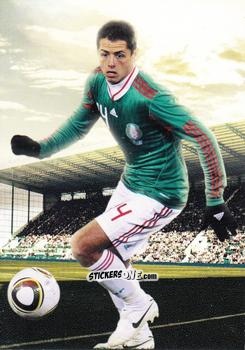 Cromo Javier Hernandez - World Football UNIQUE 2012 n. 132p - Futera