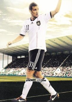 Sticker Miroslav Klose - World Football UNIQUE 2012 n. 136p - Futera