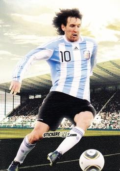 Cromo Lionel Messi - World Football UNIQUE 2012 n. 139p - Futera
