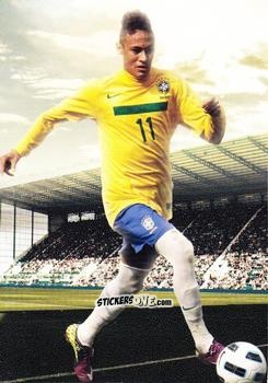 Figurina Neymar - World Football UNIQUE 2012 n. 142p - Futera
