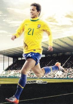 Sticker Nilmar - World Football UNIQUE 2012 n. 143p - Futera