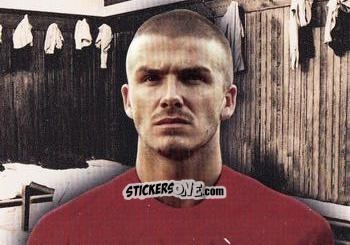 Sticker David Beckham - World Football UNIQUE 2012 n. 164p - Futera