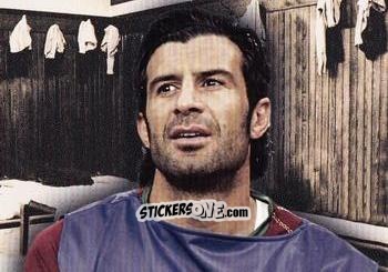 Cromo Luis Figo - World Football UNIQUE 2012 n. 171p - Futera