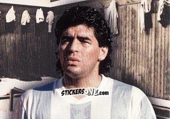 Cromo Diego Maradona - World Football UNIQUE 2012 n. 175p - Futera