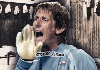 Sticker Edwin van der Sar - World Football UNIQUE 2012 n. 186p - Futera