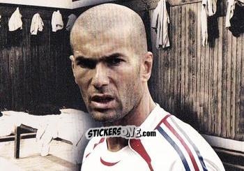 Figurina Zinedine Zidane - World Football UNIQUE 2012 n. 189p - Futera
