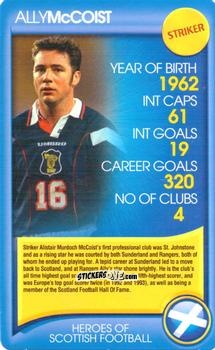 Figurina Ally McCoist - Heroes of Scottish Football
 n. 25 - Top Trumps