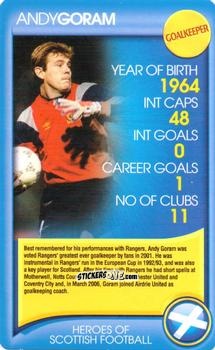 Figurina Andy Goram - Heroes of Scottish Football
 n. 14 - Top Trumps