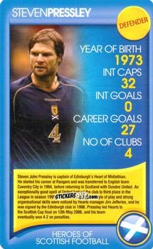 Sticker Steven Pressley - Heroes of Scottish Football
 n. 15 - Top Trumps