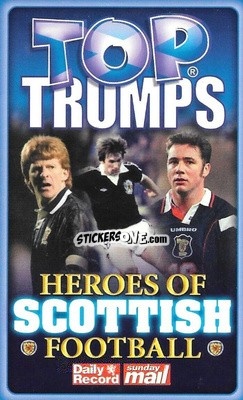 Figurina Title Card - Heroes of Scottish Football
 n. 1 - Top Trumps