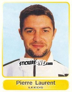 Figurina Pierre Laurent - SuperPlayers 1998 PFA Collection n. 182 - Panini