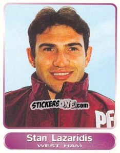 Sticker Stan Lazaridis - SuperPlayers 1998 PFA Collection n. 184 - Panini
