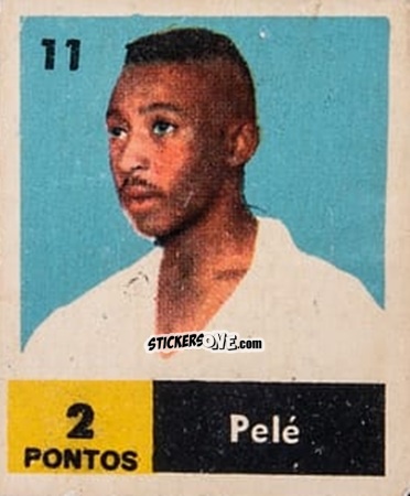 Cromo Pelé - Balas Futebol 1957
 n. 11 - A. AMERICANA
