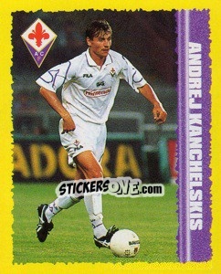 Figurina Andrei Kanchelskis - Calcio D'Inizio 1997-1998 Kick Off n. 49 - Merlin