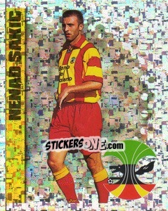 Figurina Nenad Sakic - Calcio D'Inizio 1997-1998 Kick Off n. 96 - Merlin