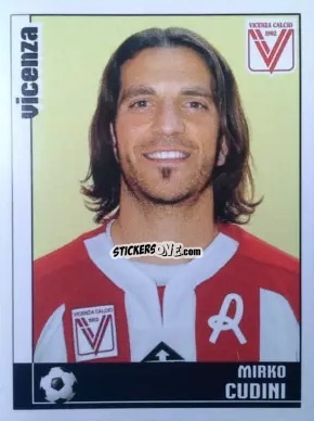 Figurina Mirko Cudini (Vicenza) - Calciatori 2006-2007 n. A163 - Panini
