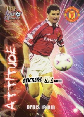Figurina Denis Irwin - Manchester United Fans' Selection 2000 n. 105 - Futera