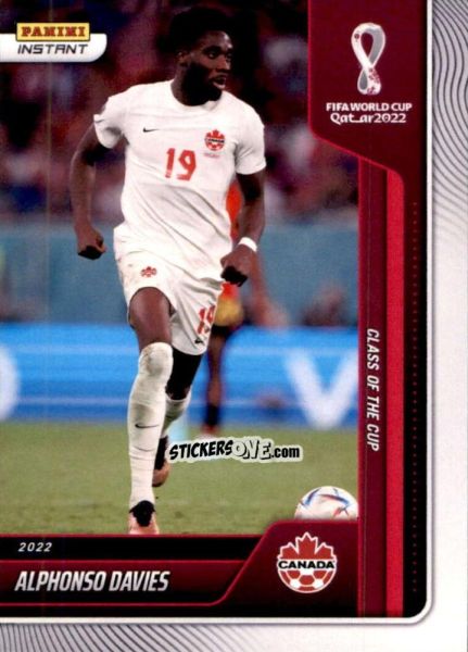 Cromo Alphonso Davies - Instant FIFA World Cup Qatar 2022
 n. 6 - Panini