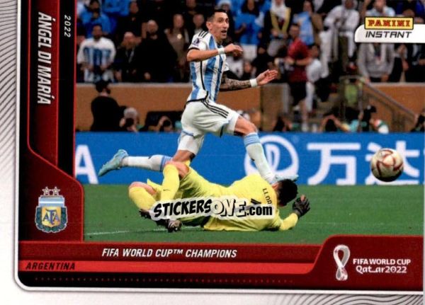 Figurina Angel Di Maria - Instant FIFA World Cup Qatar 2022
 n. 128 - Panini