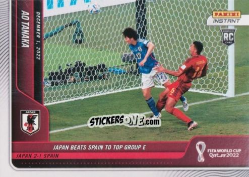 Figurina Ao Tanaka - Instant FIFA World Cup Qatar 2022
 n. 79 - Panini