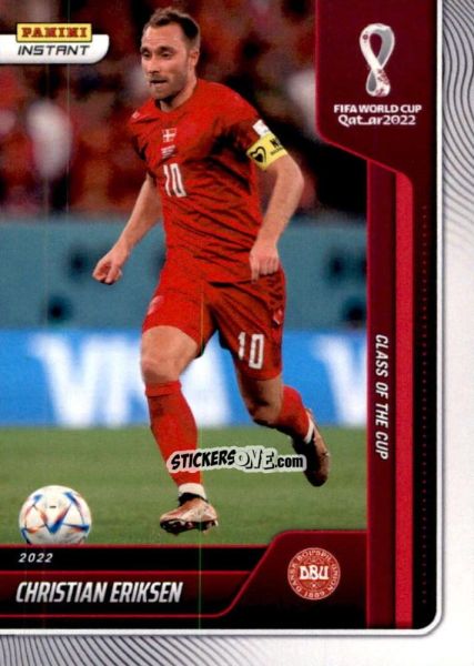 Figurina Christian Eriksen - Instant FIFA World Cup Qatar 2022
 n. 9 - Panini