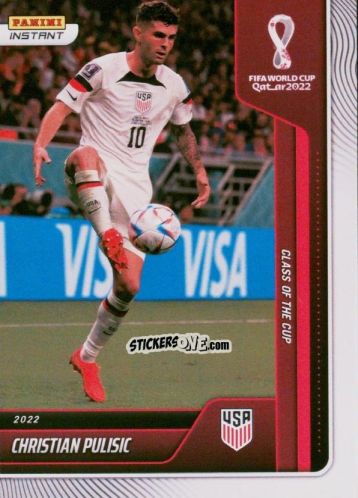 Cromo Christian Pulisic - Instant FIFA World Cup Qatar 2022
 n. 31 - Panini