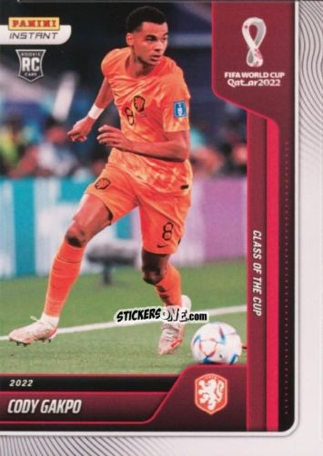 Cromo Cody Gakpo - Instant FIFA World Cup Qatar 2022
 n. 20 - Panini