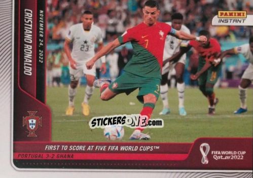 Figurina Cristiano Ronaldo - Instant FIFA World Cup Qatar 2022
 n. 49 - Panini