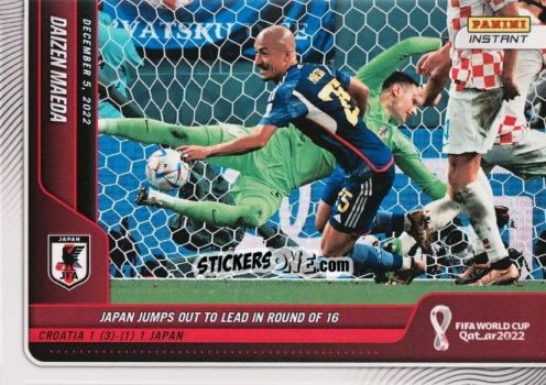 Cromo Daizen Maeda - Instant FIFA World Cup Qatar 2022
 n. 89 - Panini