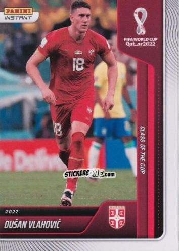 Figurina Dusan Vlahovic - Instant FIFA World Cup Qatar 2022
 n. 26 - Panini