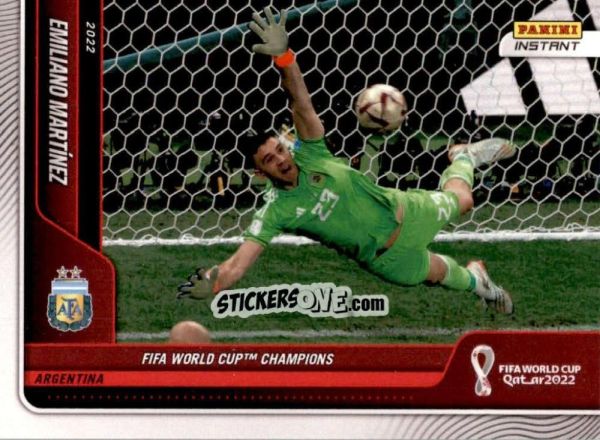 Figurina Emiliano Martinez - Instant FIFA World Cup Qatar 2022
 n. 120 - Panini
